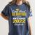 Proud Little Brother Of 2022 Graduate Class 2022 Graduation Women's Comfort Colors T-Shirt Denim