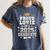 Proud Lovie Of A Class Of 2025 Graduate Senior Graduation Women's Comfort Colors T-Shirt Denim