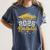 Proud Mama Of A 2026 Graduate Grad Senior Graduation Women's Comfort Colors T-Shirt Denim