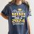Proud Mimi Of Pre K School Graduate 2024 Graduation Mimi Women's Comfort Colors T-Shirt Denim