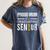 Proud Mom Of 2019 Senior Graduation Shirt Graduate Women's Comfort Colors T-Shirt Denim