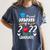 Proud Mom Of 2022 Pre K Graduate Graduation Women's Comfort Colors T-Shirt Denim