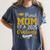 Proud Mom Of A 2025 Graduate Senior Class Of 2025 Graduation Women's Comfort Colors T-Shirt Denim