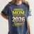 Proud Mom Of A 2026 Senior Graduation Pride Women's Comfort Colors T-Shirt Denim