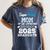 Proud MOM Of A 8th Grade Graduate 2025 Elementary Graduation Women's Comfort Colors T-Shirt Denim