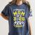 Proud Mom Of a Band Senior 2026 Graduation Women's Comfort Colors T-Shirt Denim