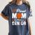Proud Mom Of a Basketball Senior Class Of 2026 Graduation Women's Comfort Colors T-Shirt Denim