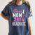 Proud Mom Of A Class 2018 Graduate T Shirt Graduation Women's Comfort Colors T-Shirt Denim