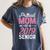 Proud Mom Of A Class 2019 Senior T Shirt Graduation Women's Comfort Colors T-Shirt Denim