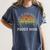 Proud Mom Of a Class Of 2021 Graduate Senior 21 Graduation Women's Comfort Colors T-Shirt Denim