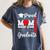 Proud Mom Of a Class Of 2025 Graduate Senior Mom Graduation Women's Comfort Colors T-Shirt Denim