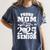 Proud Mom Class Of 2025 Graduation Senior Golf Player Mom Women's Comfort Colors T-Shirt Denim