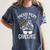 Proud Mom Of A Graduate Graduation Mama Mother Women's Comfort Colors T-Shirt Denim