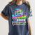 Proud Mom Of Kindergarten Graduate 2025 Graduation Mom Women's Comfort Colors T-Shirt Denim