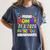Proud MOMMY Of a 2025 Preschool Graduate Graduation Women's Comfort Colors T-Shirt Denim