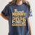 Proud Mommy Of A 2026 College Graduate Shirt Graduation Women's Comfort Colors T-Shirt Denim