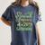 Proud Mother Of a 2019 Graduate Graduation T-Shirt Women's Comfort Colors T-Shirt Denim
