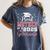 Proud Mother Of 2025 College Graduate Family Graduation Women's Comfort Colors T-Shirt Denim
