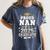 Proud Nan Of A Class Of 2025 Graduate Senior Graduation Women's Comfort Colors T-Shirt Denim