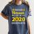 Proud Nanna Of 2020 Graduate Class Of 2020 Graduation Women's Comfort Colors T-Shirt Denim