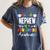 Proud NEPHEW Of A 8th Grade Graduate Graduation 2024 Class Women's Comfort Colors T-Shirt Denim