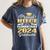 Proud Niece Of 5th Grade Graduate 2024 Elementary Graduation Women's Comfort Colors T-Shirt Denim