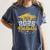 Proud Papa Of A 2026 Graduate Grad Senior Graduation Women's Comfort Colors T-Shirt Denim