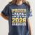 Proud Papa Of A 2026 Graduate Shirt Class Of 2026 Graduation Women's Comfort Colors T-Shirt Denim