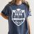 Proud Papa Of a Kindergarten Grad Father Graduation Shirt Women's Comfort Colors T-Shirt Denim