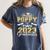 Proud Poppy Of Two 2023 Graduate Class 2023 Graduation Women's Comfort Colors T-Shirt Denim
