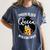 Proud Queen PhD Doctorate Degree Graduation Woman Girl Women's Comfort Colors T-Shirt Denim