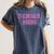 Proud Senior Mom 2018 High School Graduation Shirt Mom Tee Women's Comfort Colors T-Shirt Denim