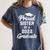Proud Sister Of a 2022 Graduate Class Of 2022 Graduation Women's Comfort Colors T-Shirt Denim