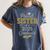 Proud Sister Of a 2025 Graduate Senior Graduation Women Women's Comfort Colors T-Shirt Denim