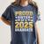 Proud Sister Of A 2025 Graduate Shirt Class 2025 Graduation Women's Comfort Colors T-Shirt Denim