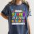 Proud SISTER Of a 2025 Kindergarten Graduate Graduation Women's Comfort Colors T-Shirt Denim