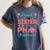 Proud Sister Of An Amazing PhD Graduate Family Graduation Women's Comfort Colors T-Shirt Denim