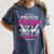 Proud Step Mom Of 2019 Graduate Class 2019 Tshirt Graduation Women's Comfort Colors T-Shirt Denim