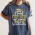 Proud Step Mom Of Two 2024 Graduate Class 2024 Graduation Women's Comfort Colors T-Shirt Denim
