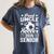 Proud Uncle Of a Soccer Senior 2026 Graduation Women's Comfort Colors T-Shirt Denim
