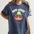 Psychology Major PsyD PhD 2024 Dopamine Graduation Women's Comfort Colors T-Shirt Denim