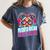 Puerto Rican Latina Social Worker MSW Masters Graduation Women's Comfort Colors T-Shirt Denim
