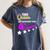 Queen 6th Grade Graduation For Girls Women's Comfort Colors T-Shirt Denim