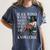 Queen Masters Degree Graduation Educated Melanin Grad Women's Comfort Colors T-Shirt Denim