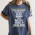 Queen MSW Social Work Masters Graduation Women's Comfort Colors T-Shirt Denim