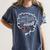 Queen PhD Doctorate Degree Graduation PsyD EdD Women's Comfort Colors T-Shirt Denim