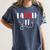 RN Nursing Student Graduation EaRNed It Women's Comfort Colors T-Shirt Denim