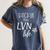Rockin This Life Cute LVN Graphic For Nurse Graduation Women's Comfort Colors T-Shirt Denim