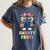 Sarcastic Little MISS SMARTY PANTS Graduation Alumni Game On Women's Comfort Colors T-Shirt Denim