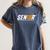 Senior 18 High School Graduation Eighteen Year Old Grad Women's Comfort Colors T-Shirt Denim Senior 18 High School Graduation Eighteen Year Old Grad Women's Comfort Colors T-Shirt Denim